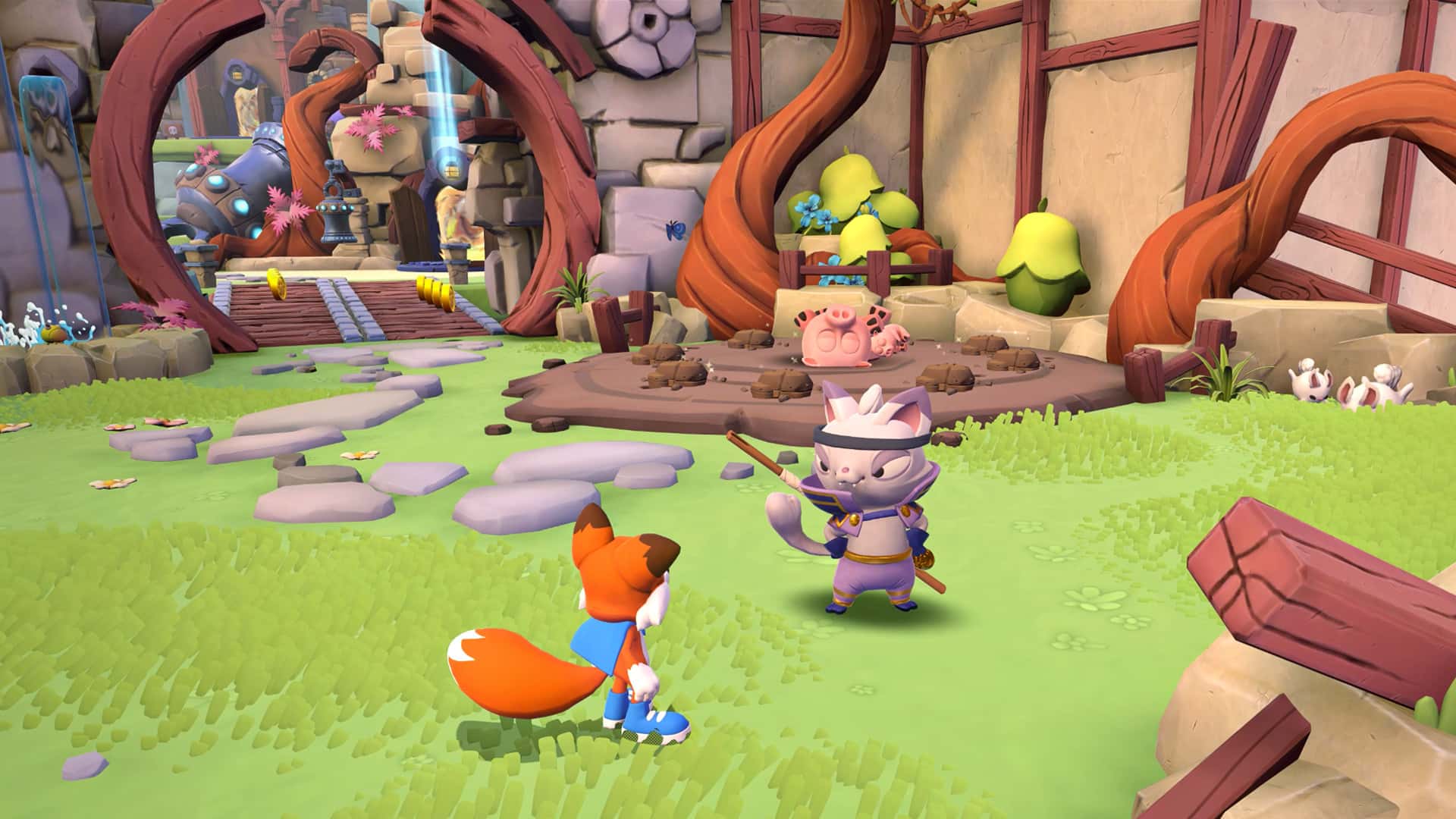 STEAM学习 超级幸运狐 Super Luckys Tale 中文版 5.7G全息投影